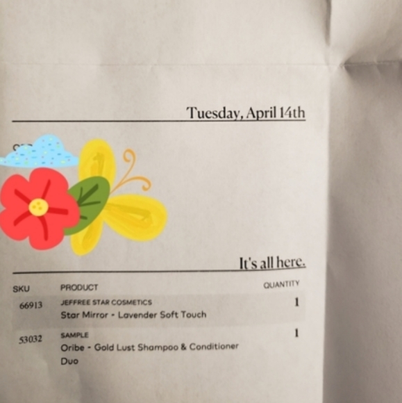 Soft Touch Lavender Hand Mirror Jeffree Star - Picture 13 of 13